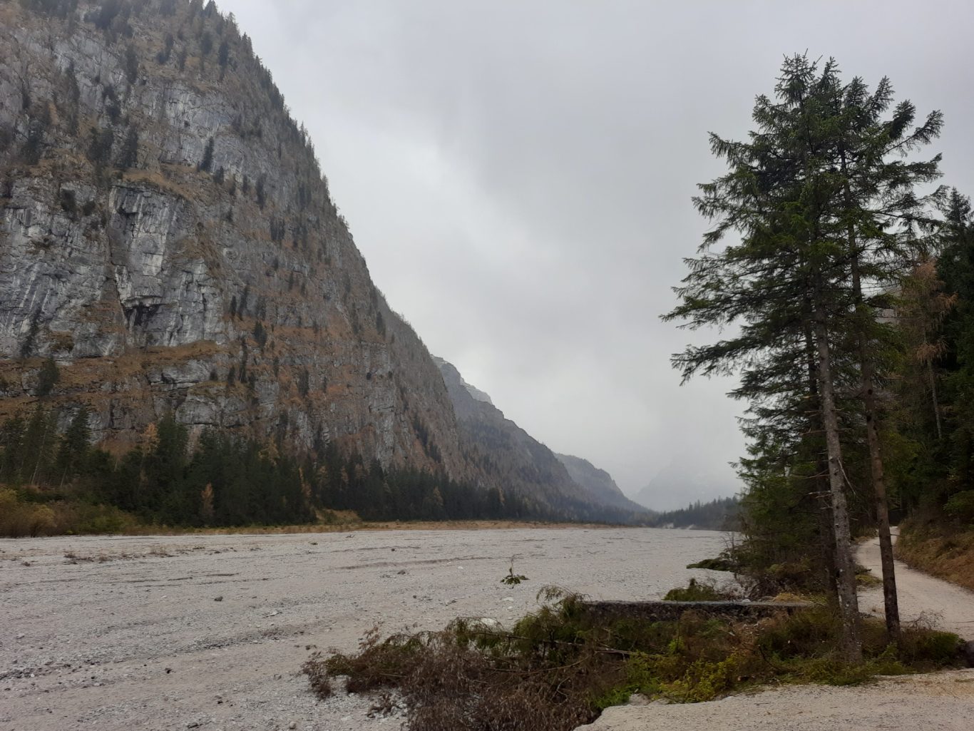 Wimbachgries unterhalb des Wimbachschlosses