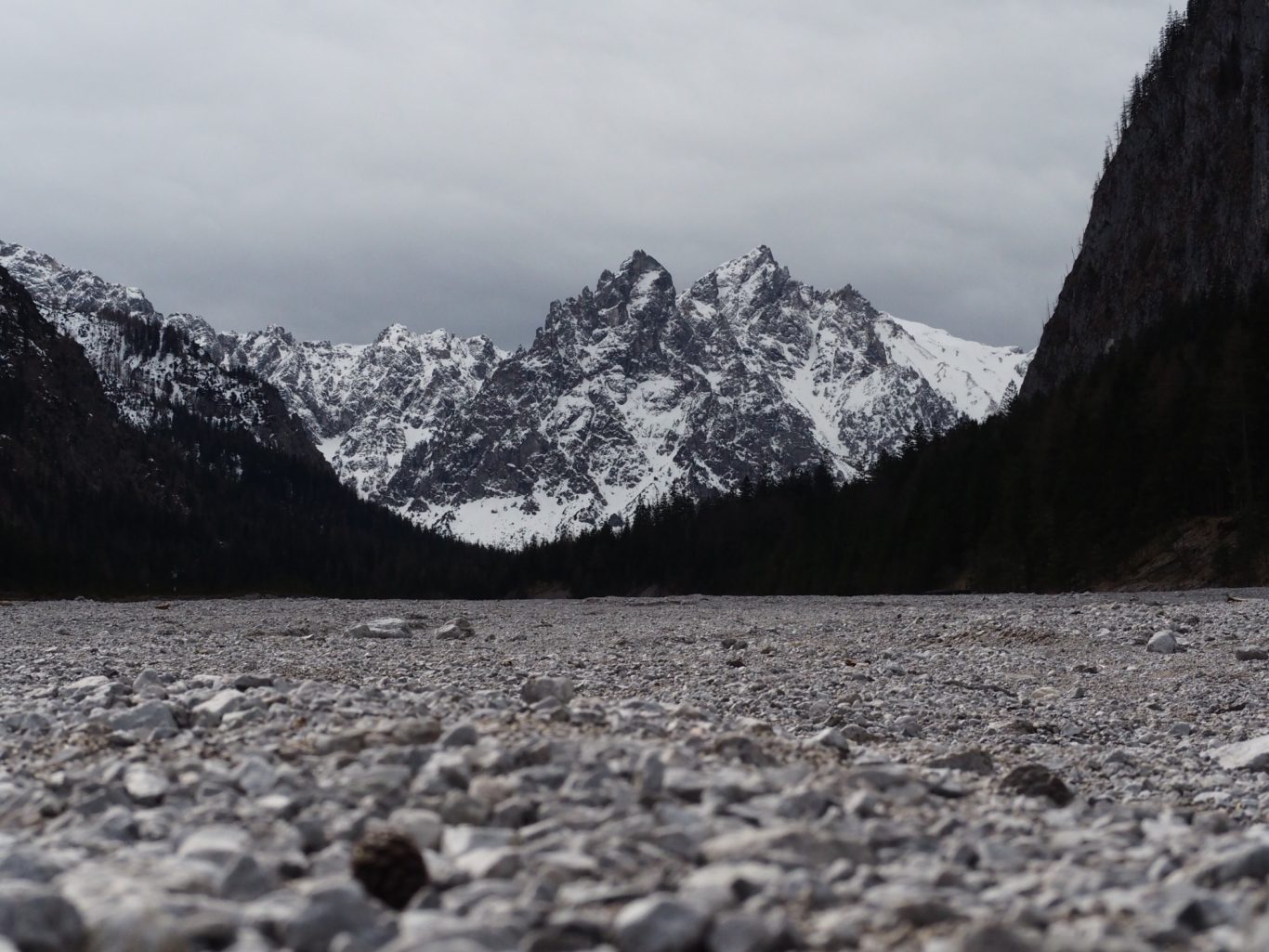 Blick vom Gries auf das Steinerne Meer
