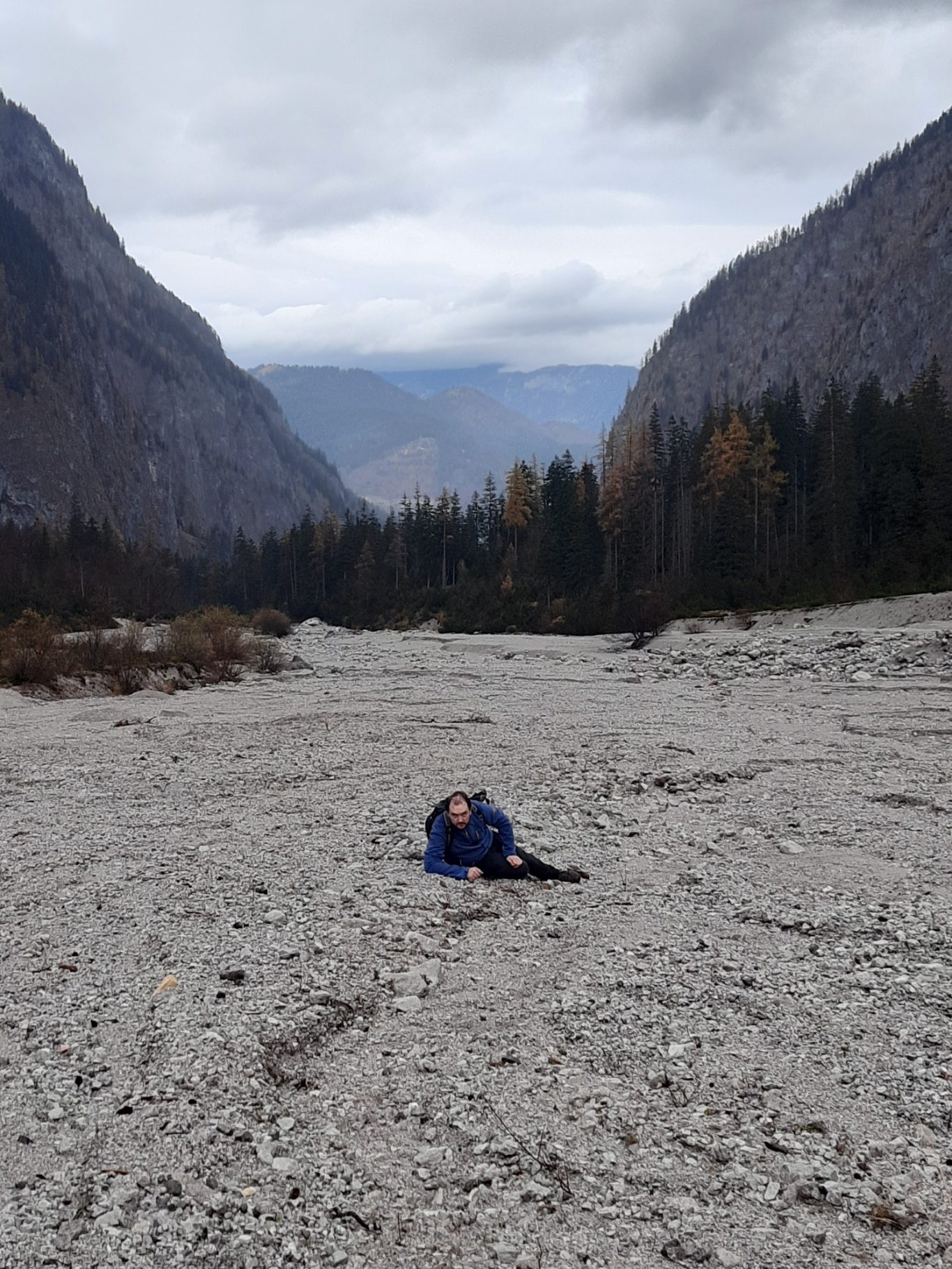 Tobias Karlowski kartiert Alpen-Schwemmlinge